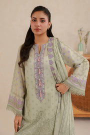 Zellbury Summer Printed Lawn Unstitched 3Pc Suit WUS26X30875