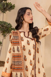 Zellbury Summer Printed Lawn Unstitched 3Pc Suit WUS26X30876