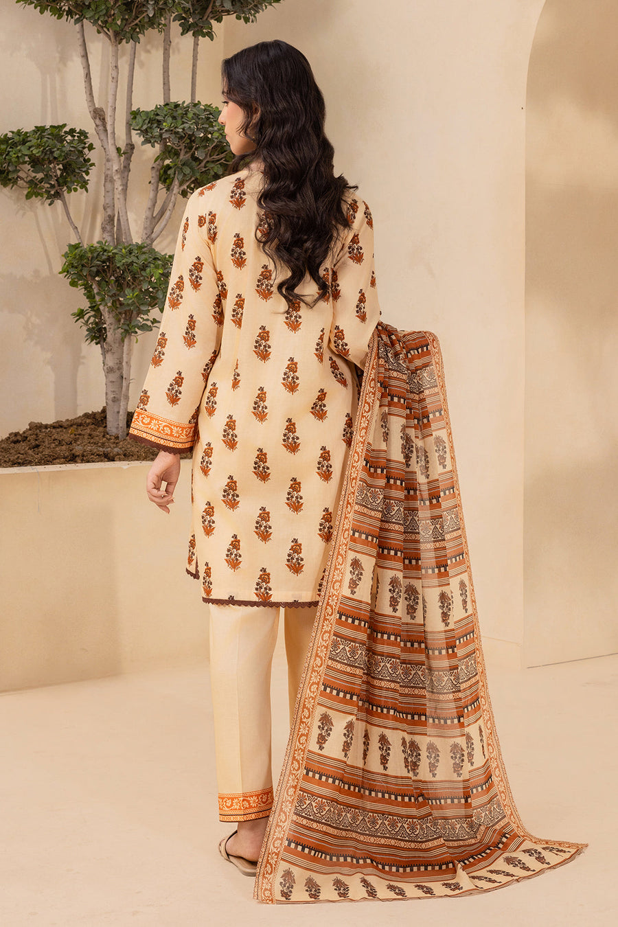 Zellbury Summer Printed Lawn Unstitched 3Pc Suit WUS26X30876