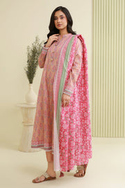 Zellbury Summer Printed Lawn Unstitched 3Pc Suit WUS26X30878
