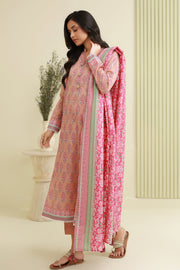 Zellbury Summer Printed Lawn Unstitched 3Pc Suit WUS26X30878