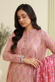 Zellbury Summer Printed Lawn Unstitched 3Pc Suit WUS26X30878