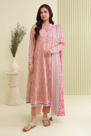 Zellbury Summer Printed Lawn Unstitched 3Pc Suit WUS26X30878