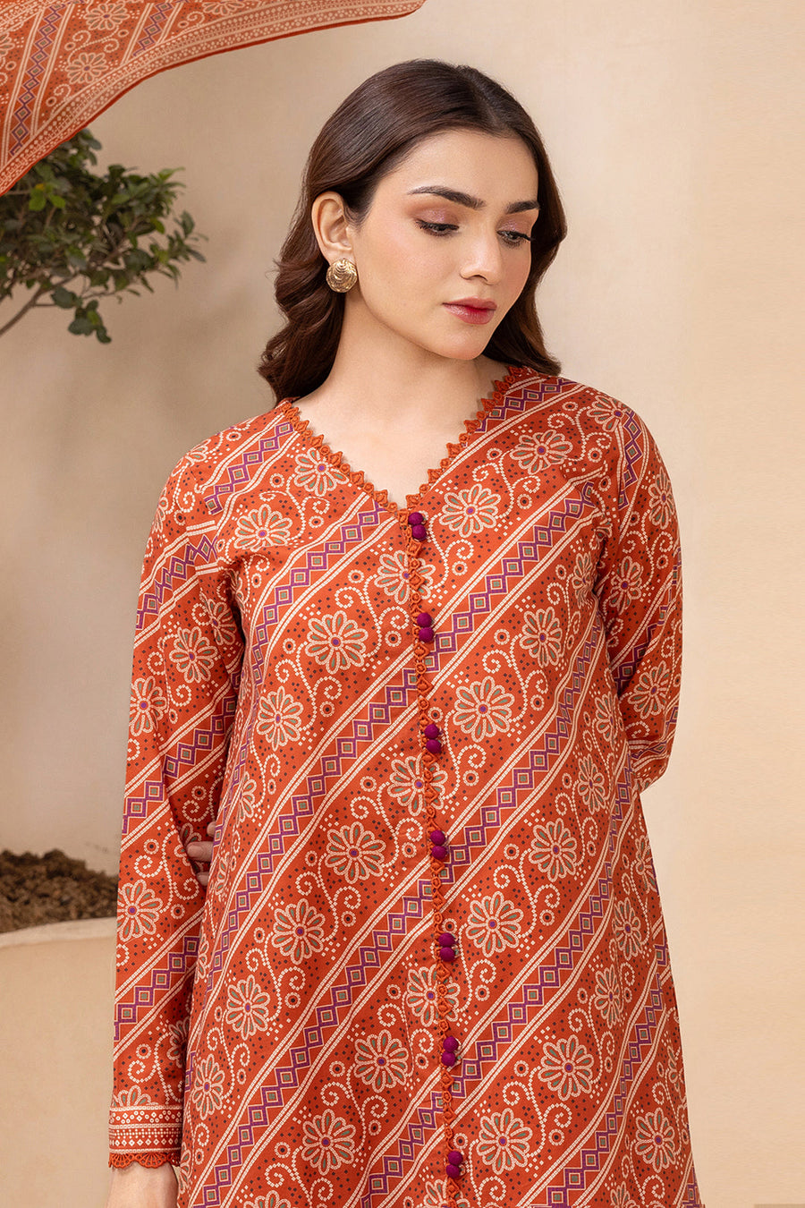 Zellbury Summer Printed Lawn Unstitched 3Pc Suit WUS26X30880