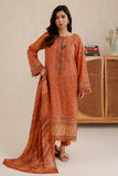 Zellbury Summer Printed Lawn Unstitched 3Pc Suit WUS26X30881