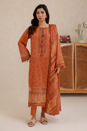 Zellbury Summer Printed Lawn Unstitched 3Pc Suit WUS26X30881