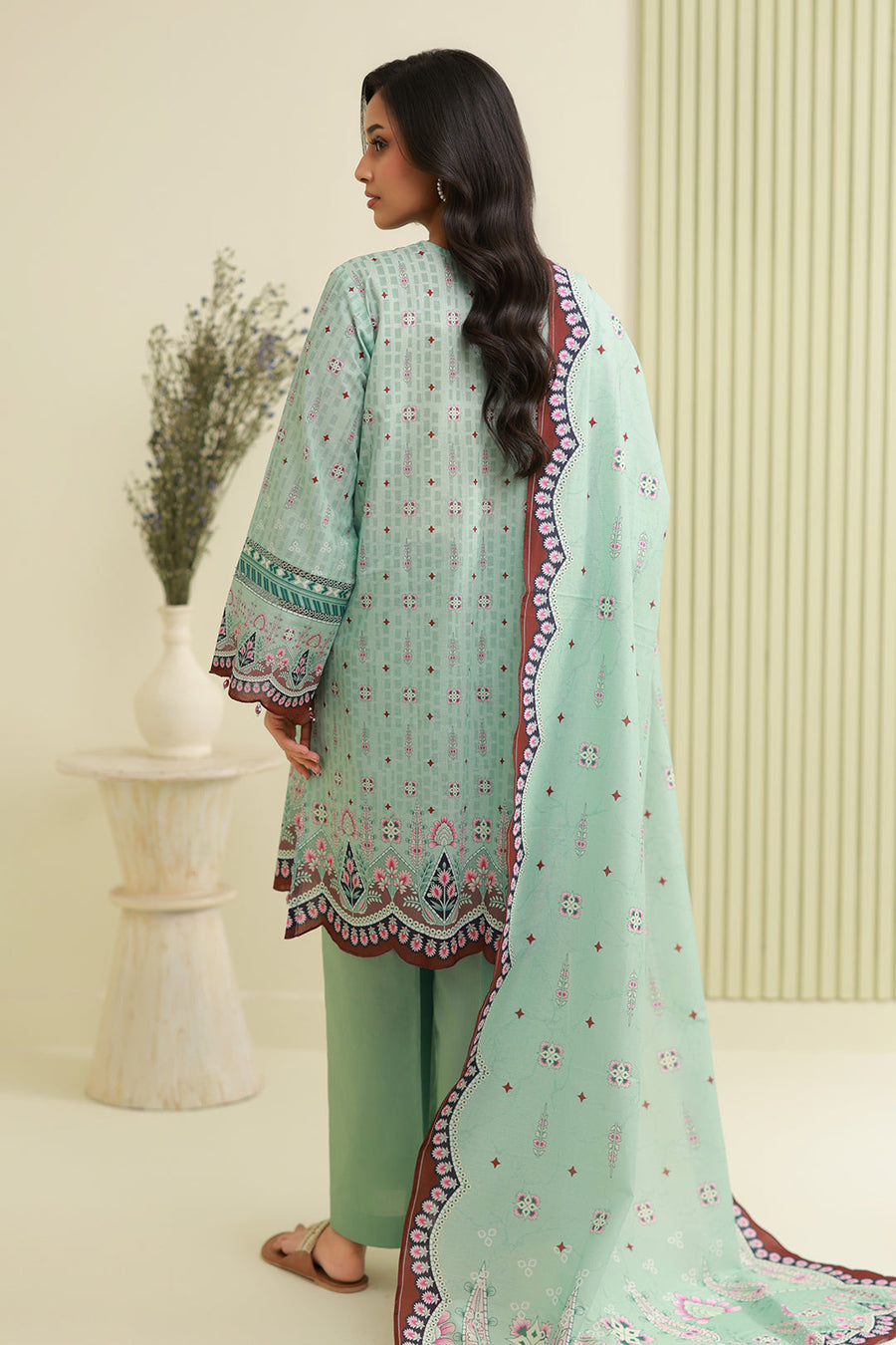 Zellbury Summer Printed Lawn Unstitched 3Pc Suit WUS26X30882