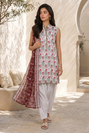 Zellbury Summer Printed Lawn Unstitched 3Pc Suit WUS26X30885