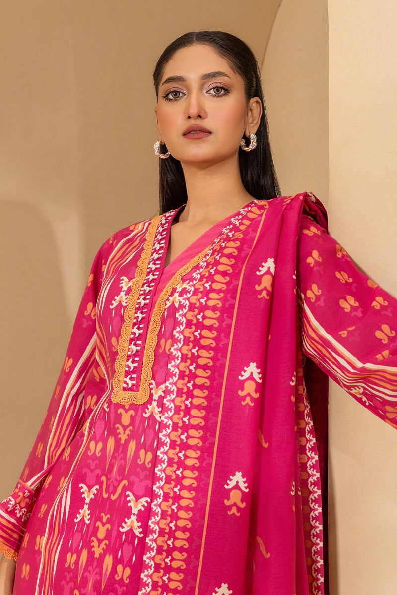 Zellbury Summer Printed Lawn Unstitched 3Pc Suit WUS26X30892