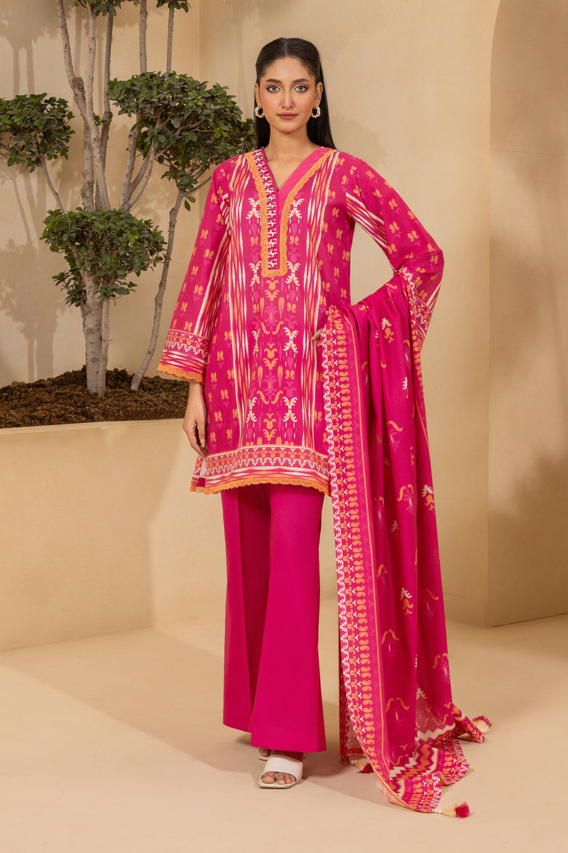 Zellbury Summer Printed Lawn Unstitched 3Pc Suit WUS26X30892