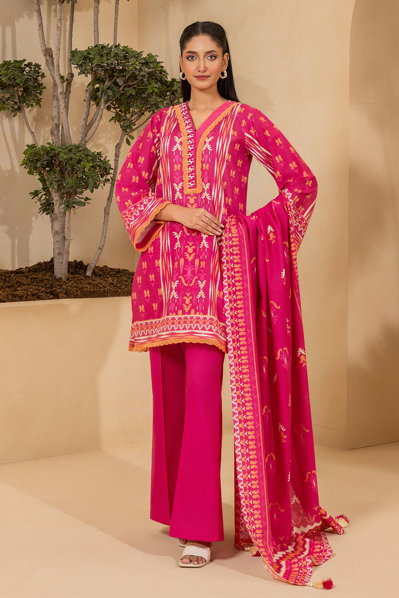 Zellbury Summer Printed Lawn Unstitched 3Pc Suit WUS26X30892