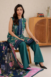 Zellbury Summer Printed Lawn Unstitched 3Pc Suit WUS26X30897