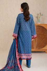 Zellbury Summer Printed Lawn Unstitched 3Pc Suit WUS26X30899