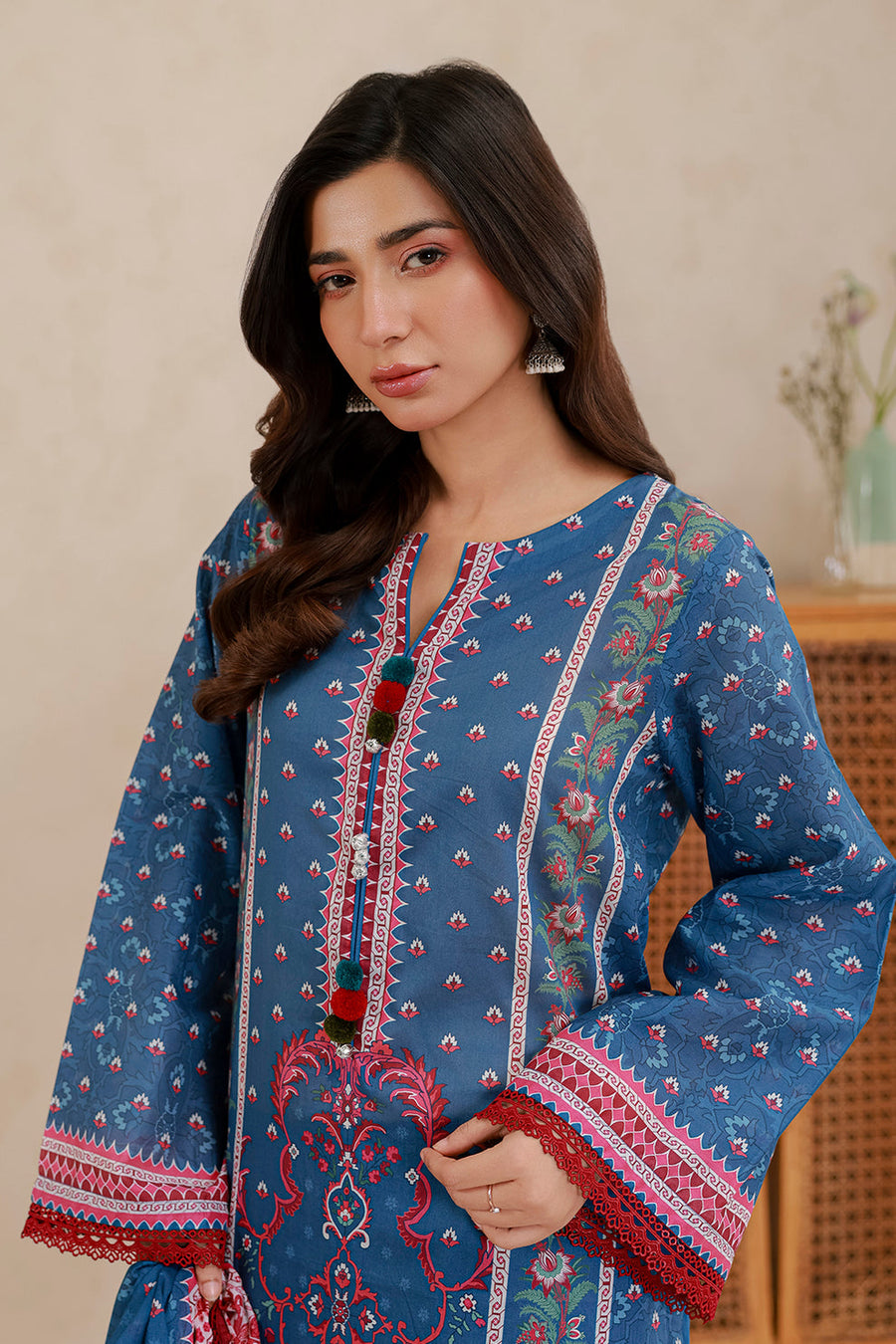 Zellbury Summer Printed Lawn Unstitched 3Pc Suit WUS26X30899
