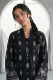 Zellbury Monochrome Printed Lawn Unstitched 3Pc Suit WUS26X30938