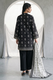 Zellbury Monochrome Printed Lawn Unstitched 3Pc Suit WUS26X30938
