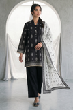 Zellbury Monochrome Printed Lawn Unstitched 3Pc Suit WUS26X30938