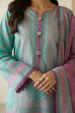 Zellbury Summer Printed Lawn Unstitched 3Pc Suit WUS26X30942