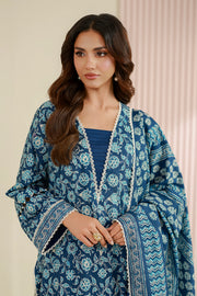 Zellbury Summer Printed Lawn Unstitched 3Pc Suit WUS26X30943
