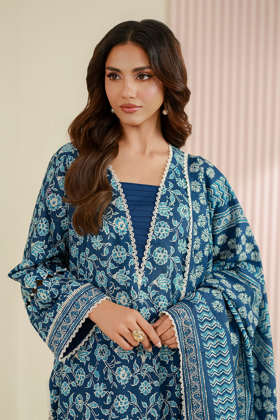 Zellbury Summer Printed Lawn Unstitched 3Pc Suit WUS26X30943