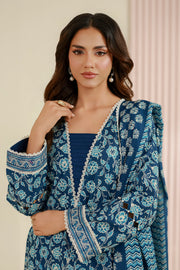 Zellbury Summer Printed Lawn Unstitched 3Pc Suit WUS26X30943