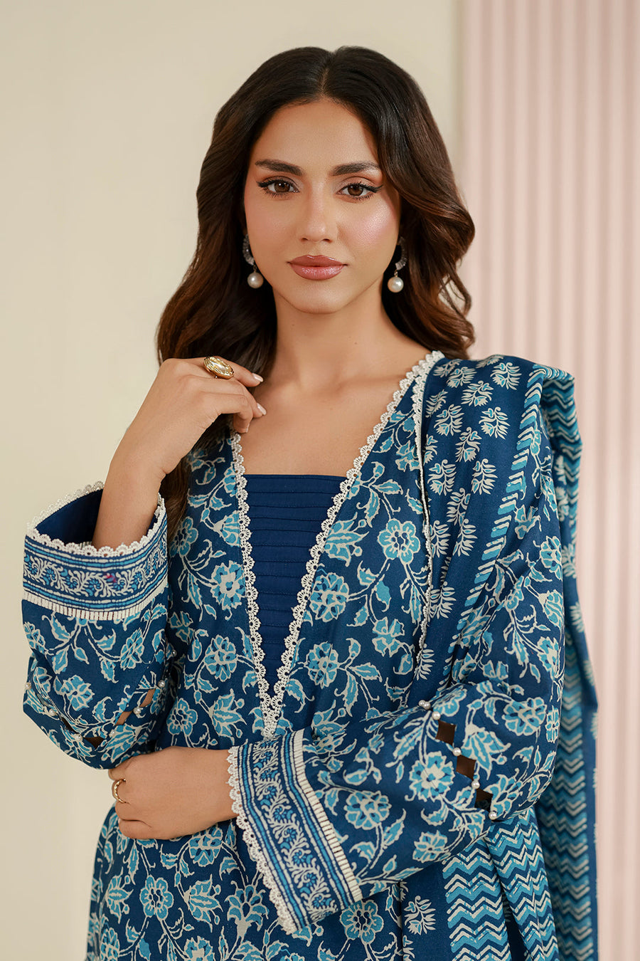 Zellbury Summer Printed Lawn Unstitched 3Pc Suit WUS26X30943