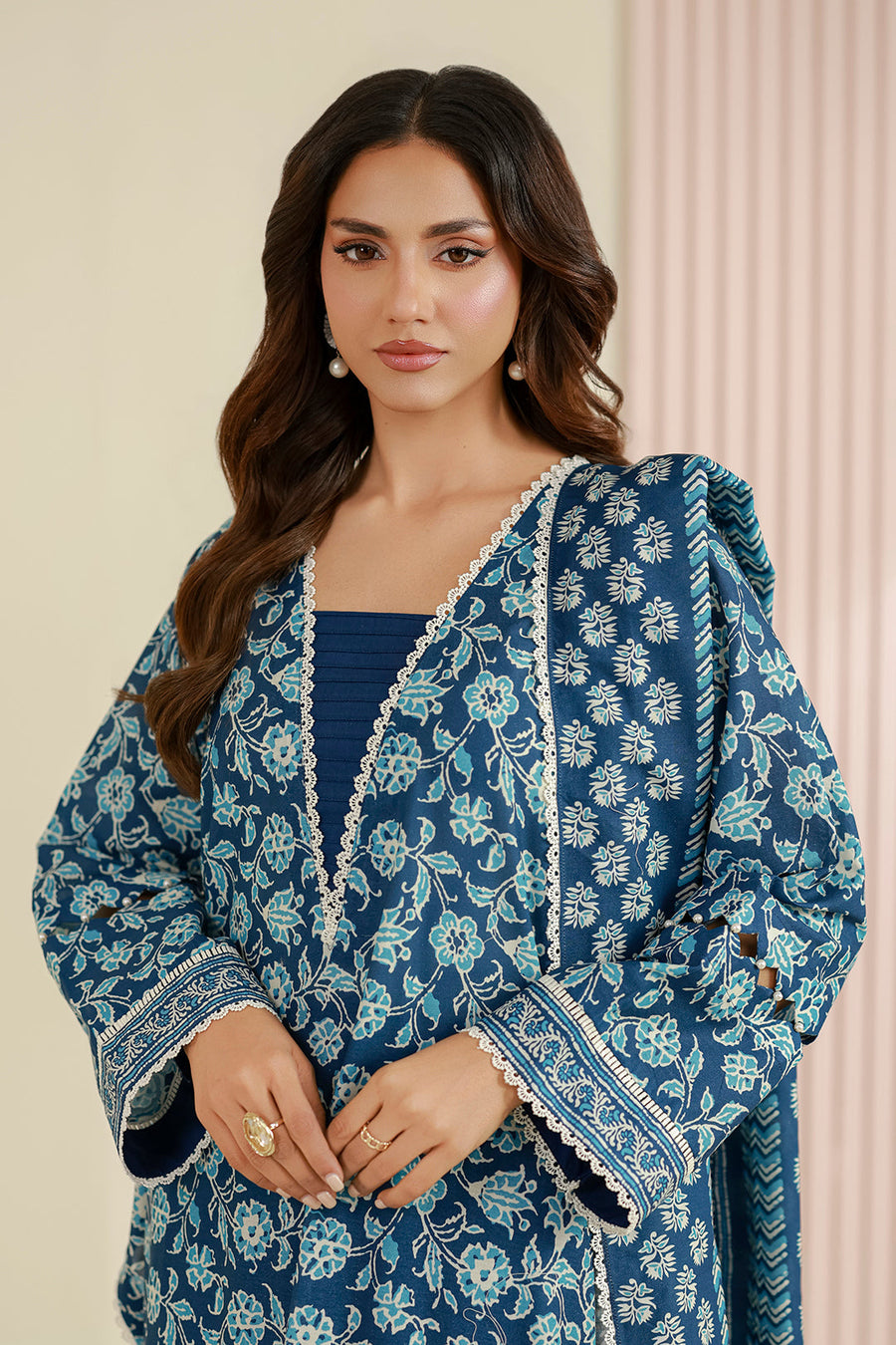 Zellbury Summer Printed Lawn Unstitched 3Pc Suit WUS26X30943