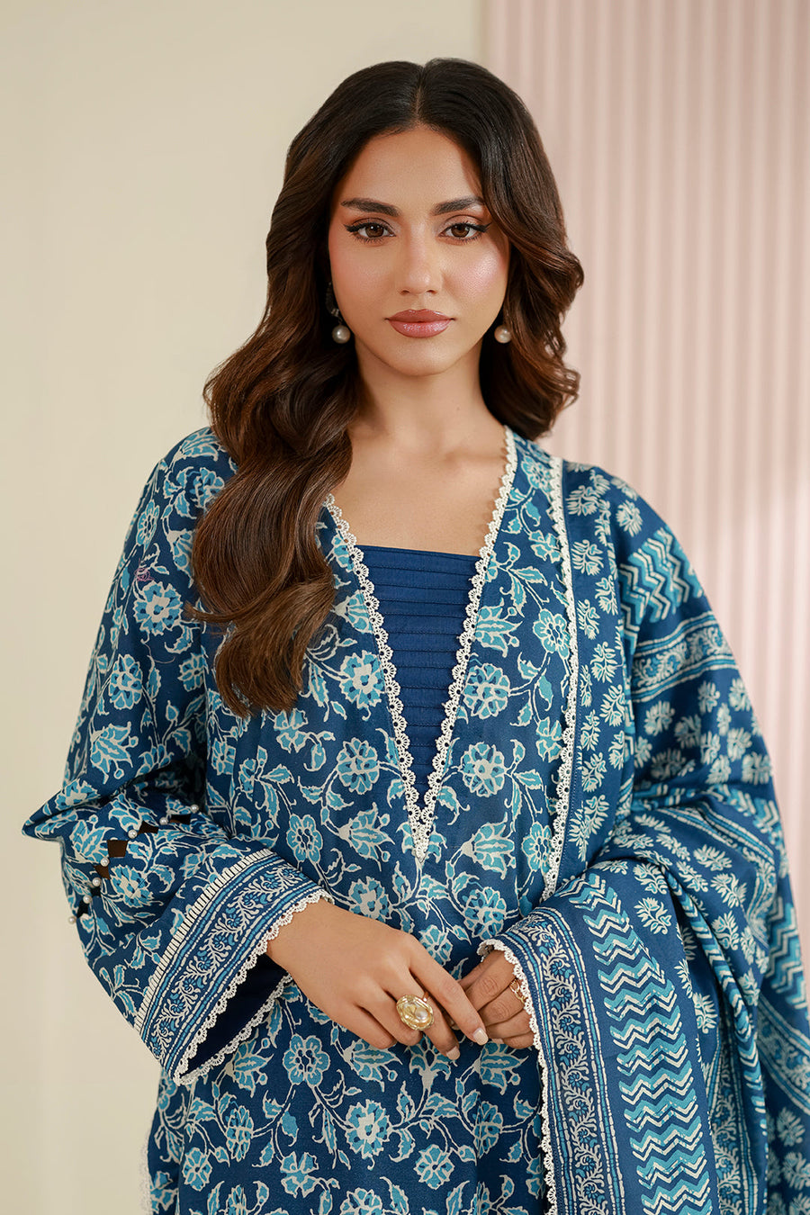 Zellbury Summer Printed Lawn Unstitched 3Pc Suit WUS26X30943