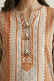 Zellbury Summer Printed Lawn Unstitched 3Pc Suit WUS26X30944