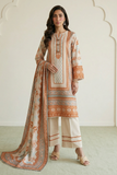 Zellbury Summer Printed Lawn Unstitched 3Pc Suit WUS26X30944