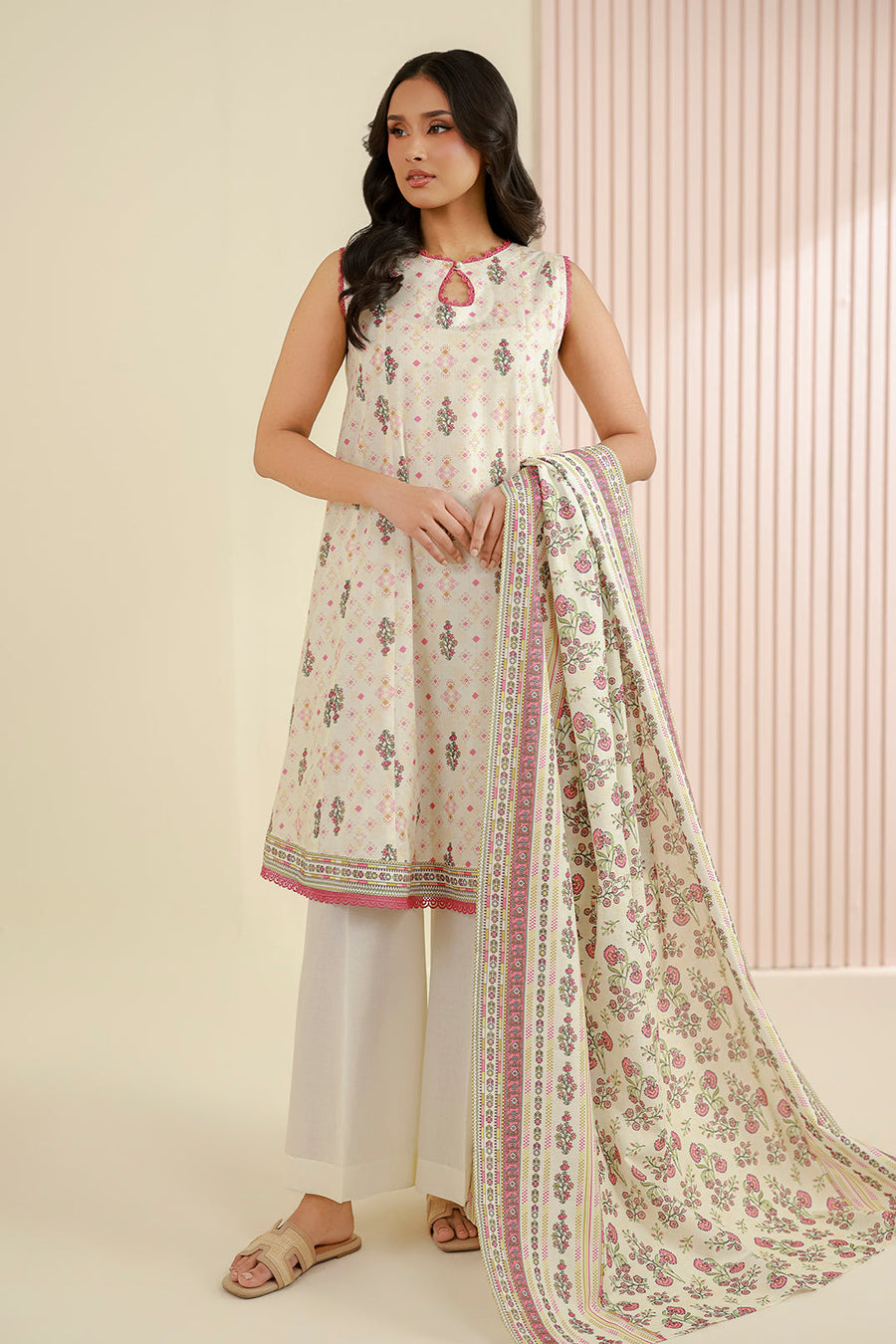 Zellbury Summer Printed Lawn Unstitched 3Pc Suit WUS26X30945