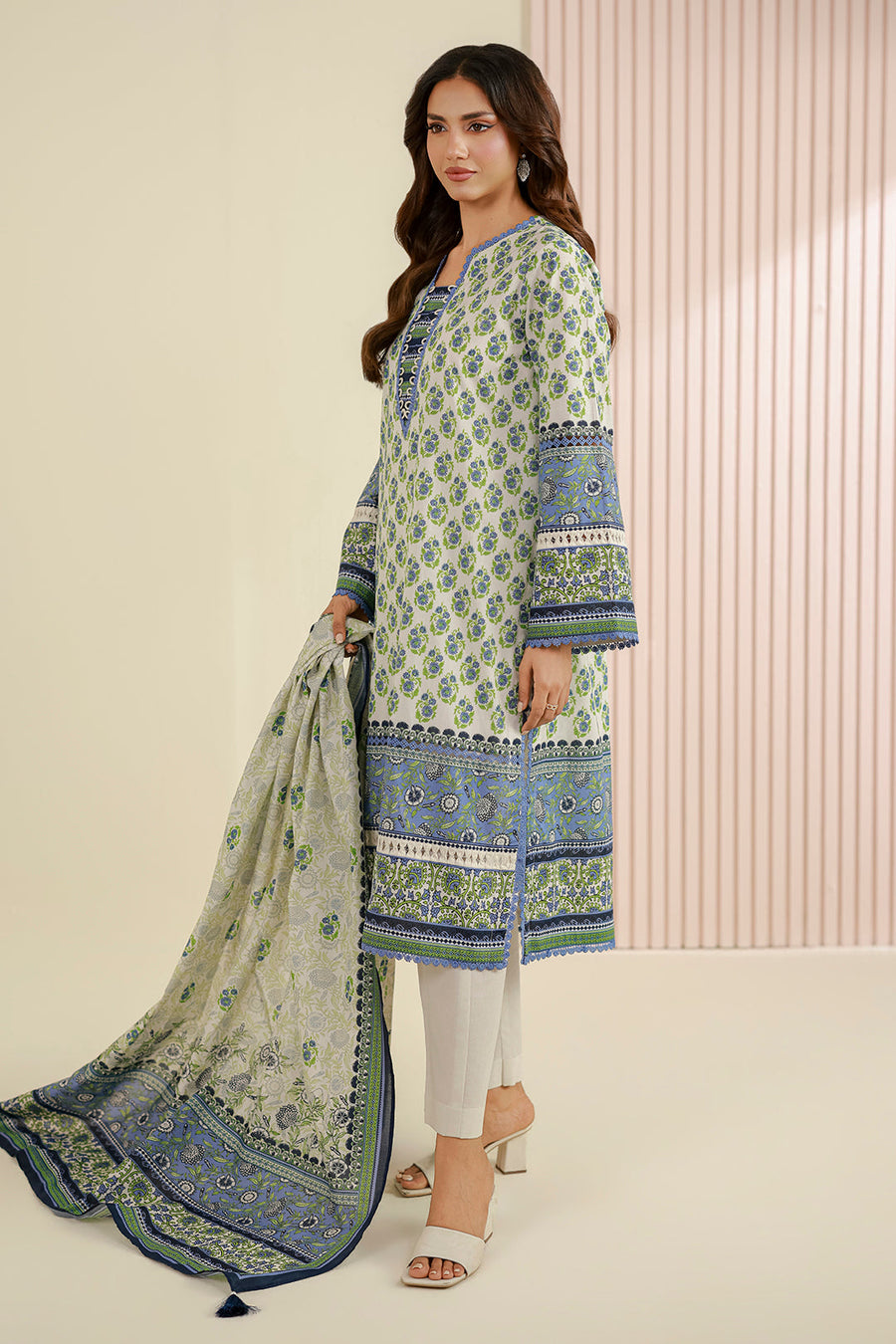 Zellbury Summer Printed Lawn Unstitched 3Pc Suit WUS26X30949