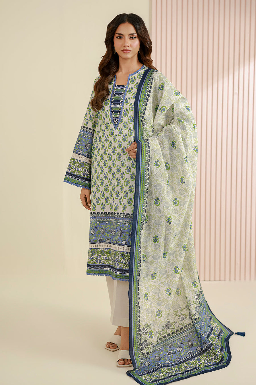 Zellbury Summer Printed Lawn Unstitched 3Pc Suit WUS26X30949