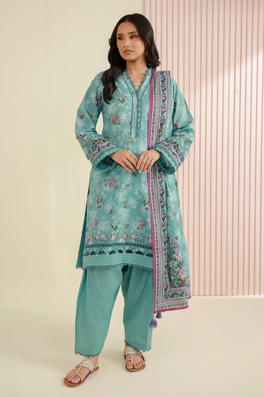 Zellbury Summer Printed Lawn Unstitched 3Pc Suit WUS26X30951