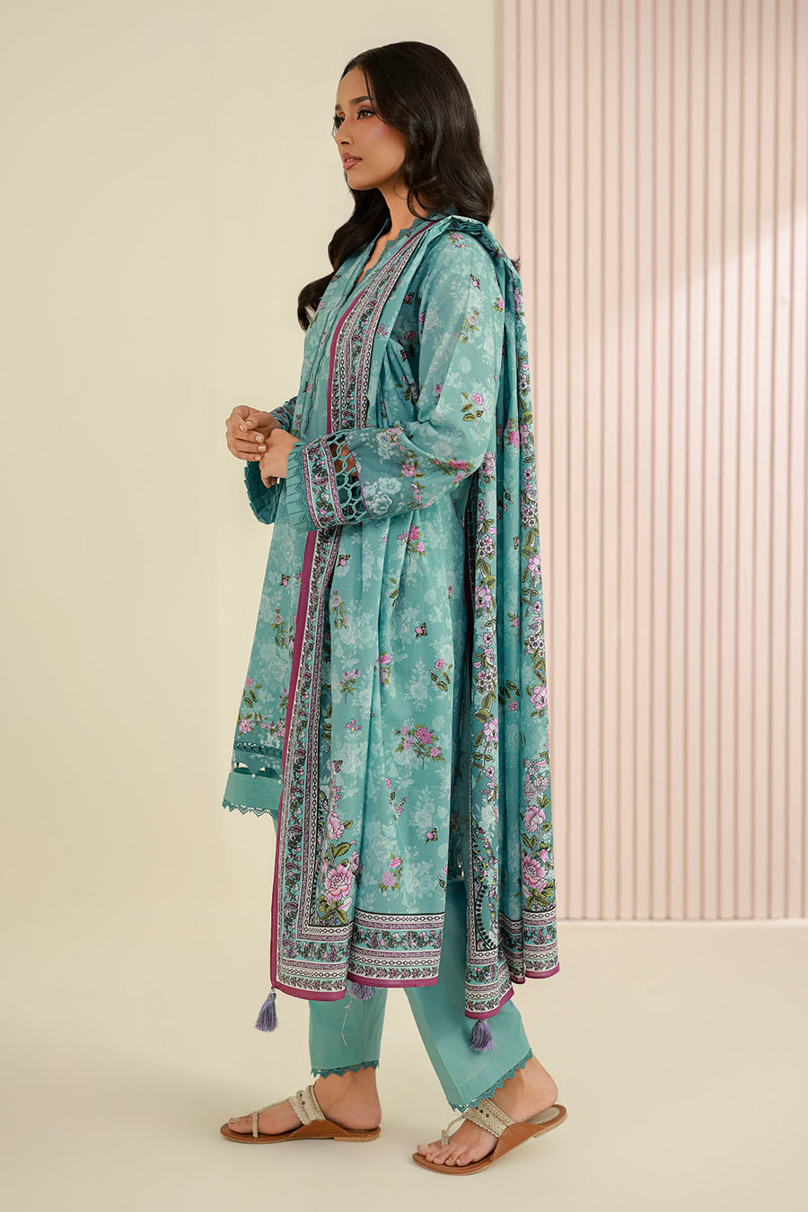 Zellbury Summer Printed Lawn Unstitched 3Pc Suit WUS26X30951