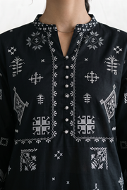 Zellbury Monochrome Printed Lawn Unstitched 3Pc Suit WUS26X30957