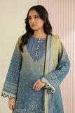 Zellbury Summer Printed Lawn Unstitched 3Pc Suit WUS26X31005