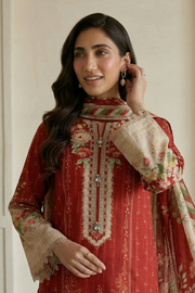 Zellbury Summer Printed Lawn Unstitched 3Pc Suit WUS26X31006