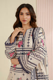 Zellbury Summer Printed Lawn Unstitched 3Pc Suit WUS26X31007