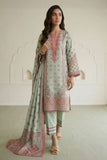 Zellbury Summer Printed Lawn Unstitched 3Pc Suit WUS26X31008