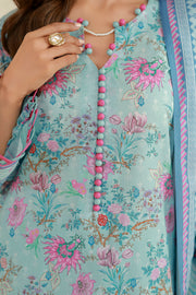 Zellbury Summer Printed Lawn Unstitched 3Pc Suit WUS26X31009