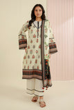 Zellbury Summer Printed Lawn Unstitched 3Pc Suit WUS26X31011