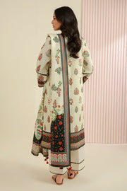 Zellbury Summer Printed Lawn Unstitched 3Pc Suit WUS26X31011