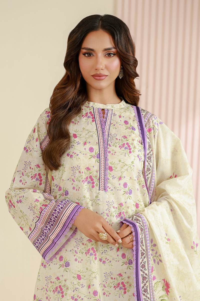 Zellbury Summer Printed Lawn Unstitched 3Pc Suit WUS26X31015