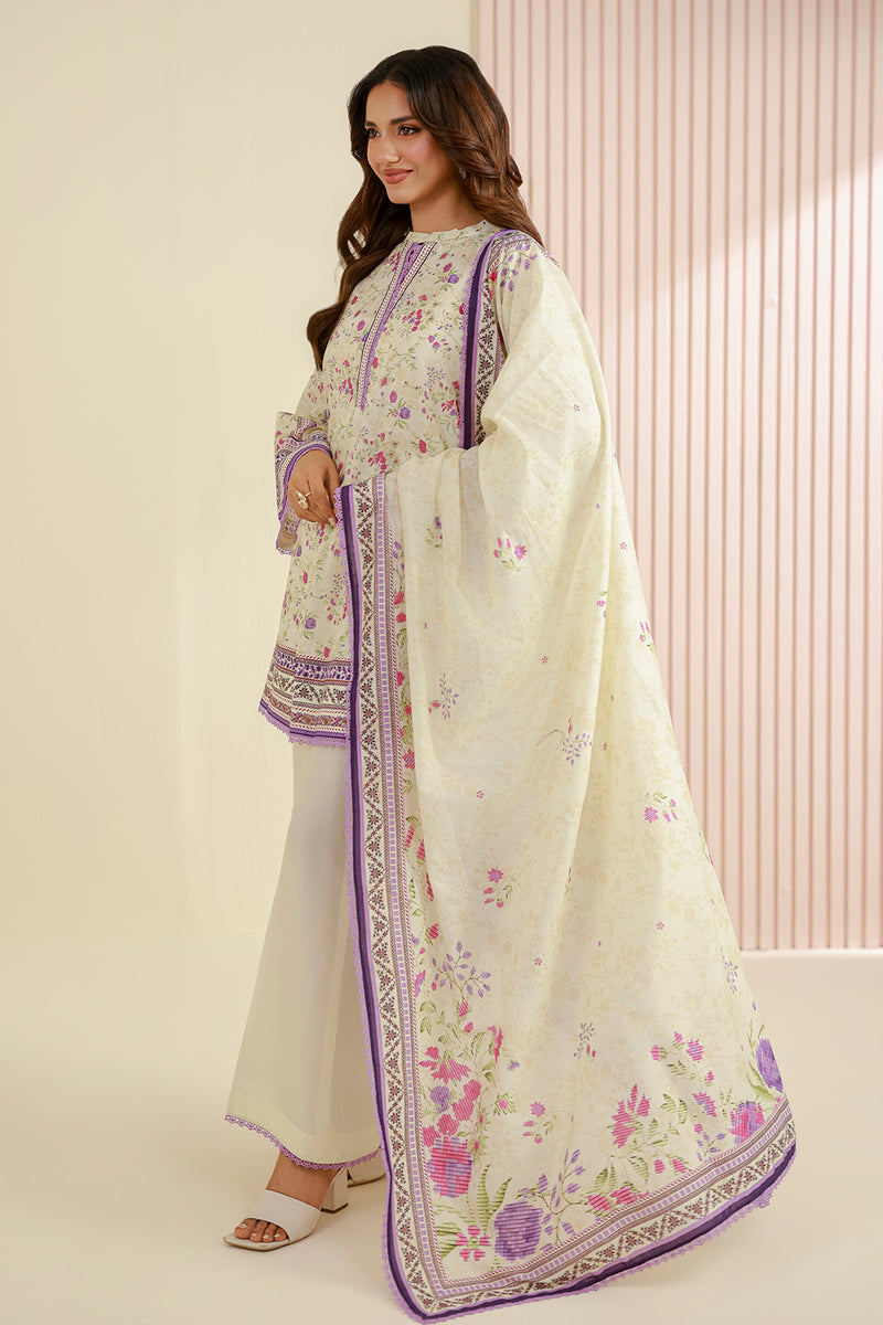 Zellbury Summer Printed Lawn Unstitched 3Pc Suit WUS26X31015