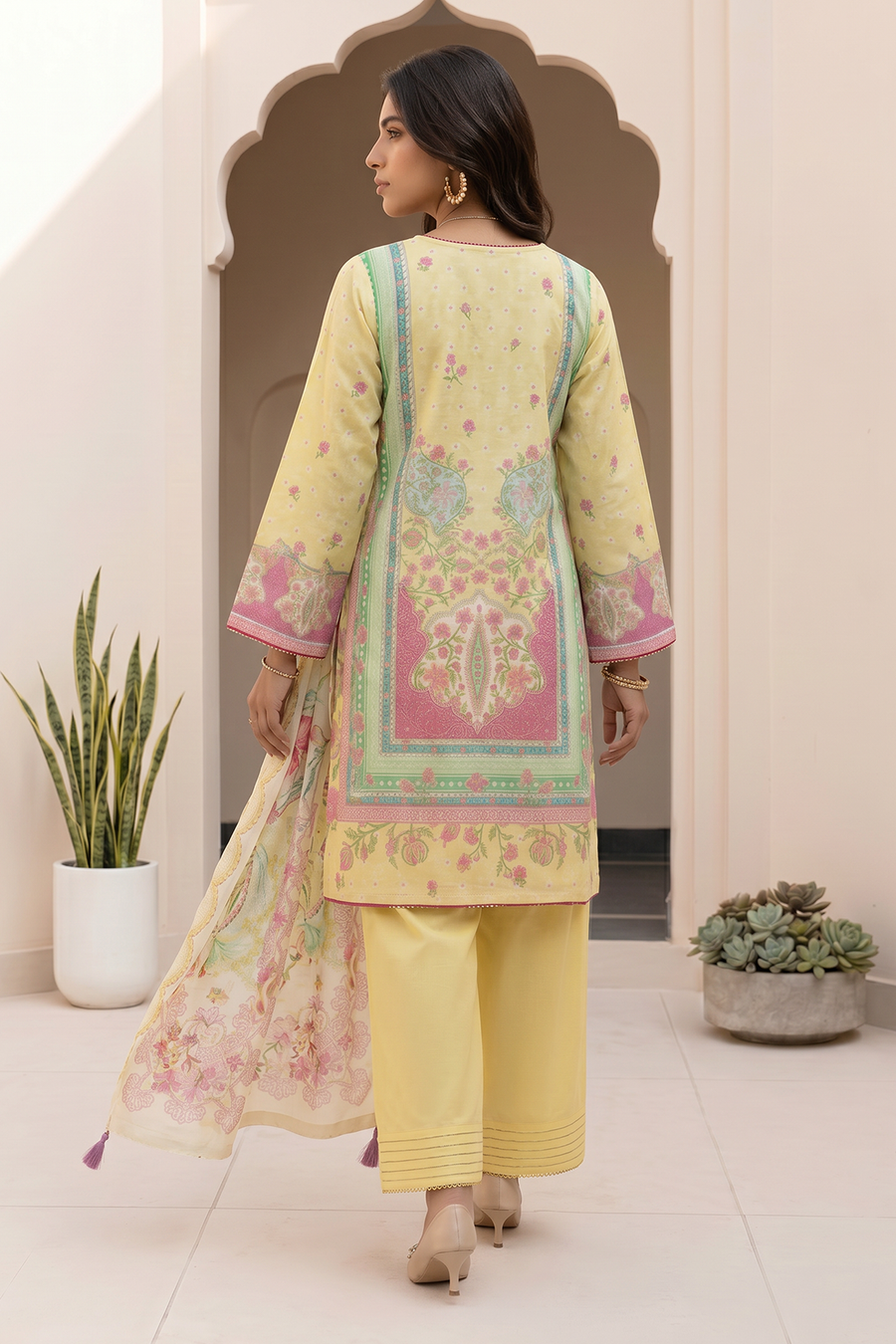 Zellbury Summer Printed Lawn Unstitched 3Pc Suit WUS26X31020