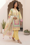 Zellbury Summer Printed Lawn Unstitched 3Pc Suit WUS26X31020