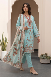 Zellbury Summer Printed Lawn Unstitched 3Pc Suit WUS26X31022