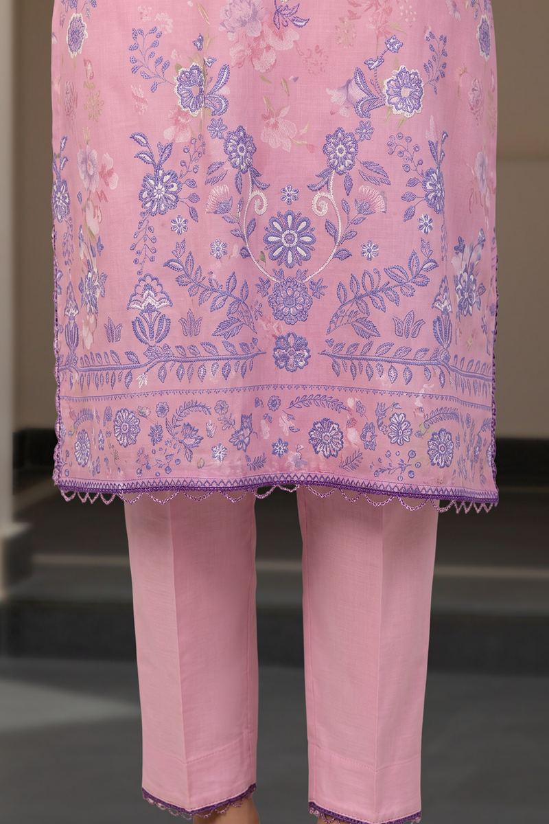 Zellbury Summer Printed Lawn Unstitched 3Pc Suit WUS26X31023