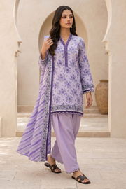 Zellbury Summer Printed Lawn Unstitched 3Pc Suit WUS26X31024